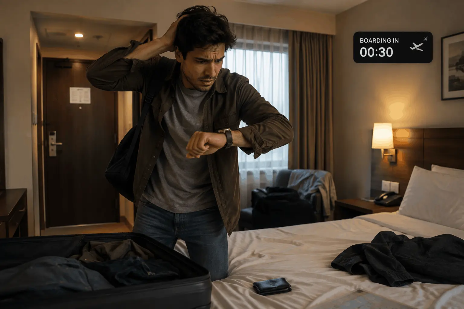passport left in the hotel room
